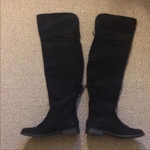 Black Over the Knee Boots
